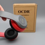 OCDR Headphone Wireless Headsets Exceptional Audio Performance Bluetooth 5.0 Headphones Red