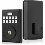 OCDR Keyless Entry Door Lock for Front with Code, Deadbolt Locks with Electronic Keypad, Anti-Peeping Password, Easy Installation, Matte Black
